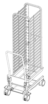 Рама с направляющими 20-1-1, 20 уровней RATIONAL 60.21.331